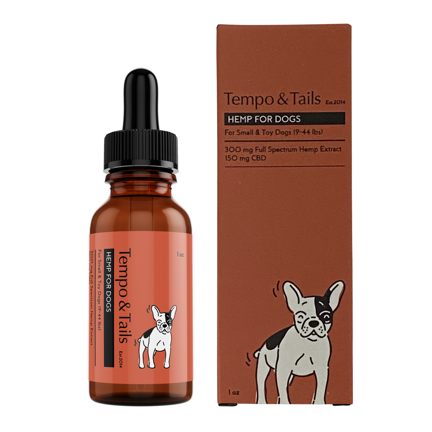 CBD Oil for Small Dogs (9 -44 Lbs.)